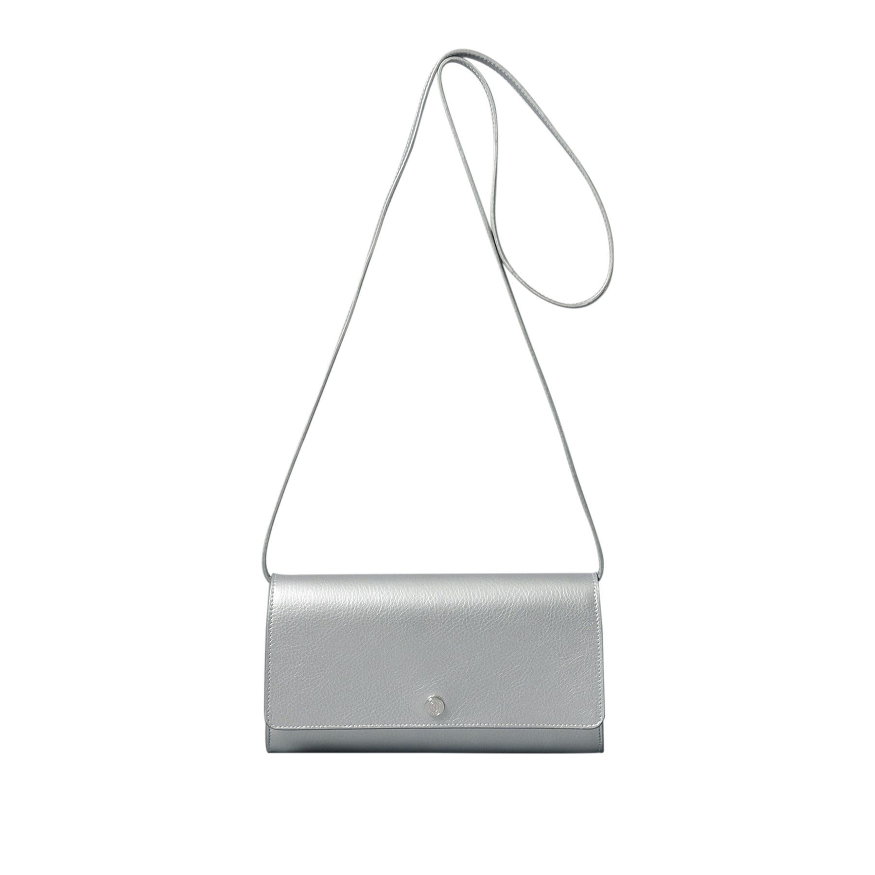 ヒロフ HIROFU 【アクセサリー】クラッチバッグ ウォレットショルダーバッグ  レザー 2WAY 本革