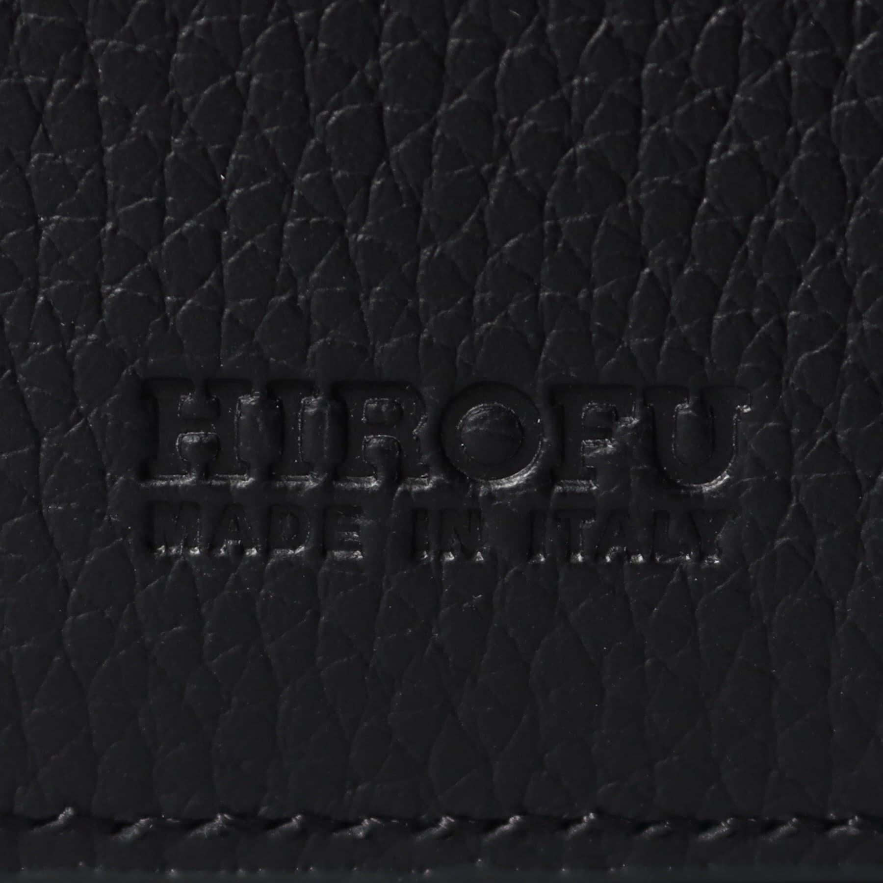 ヒロフ HIROFU 【ピウメノ】二つ折り財布 レザー コンパクトウォレット 本革