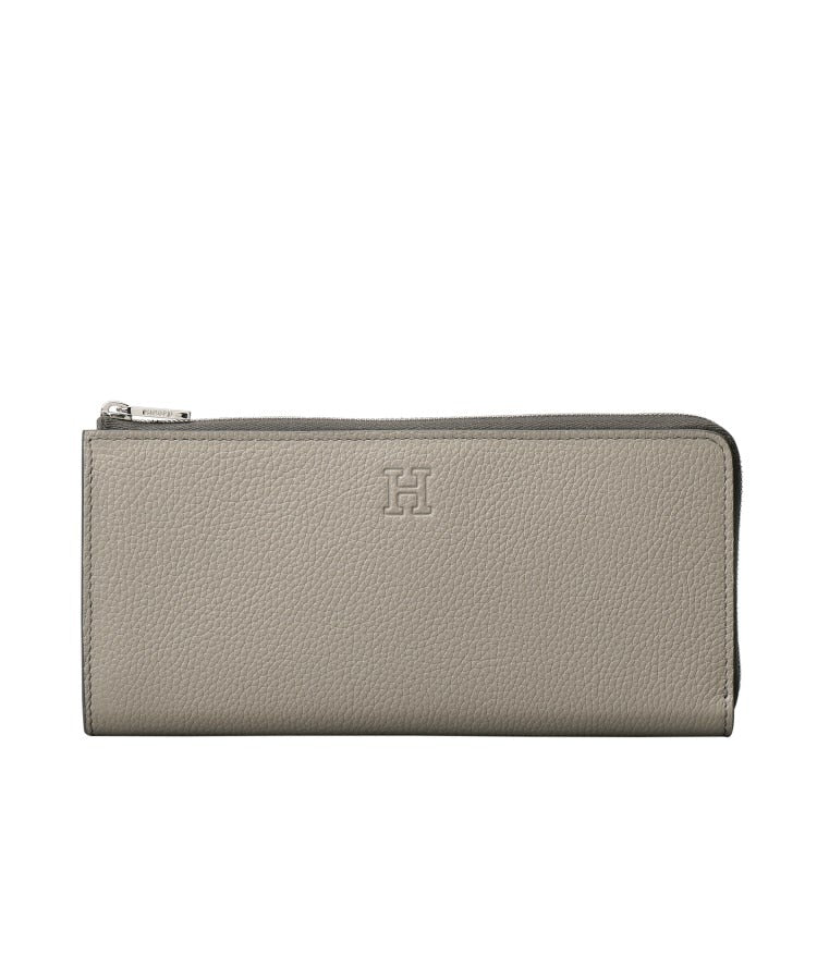 ヒロフ HIROFU 【ピウメノ】長財布 レザー スリム ロング ウォレット 本革 （ツンドラ(710)） ツンドラ(710)