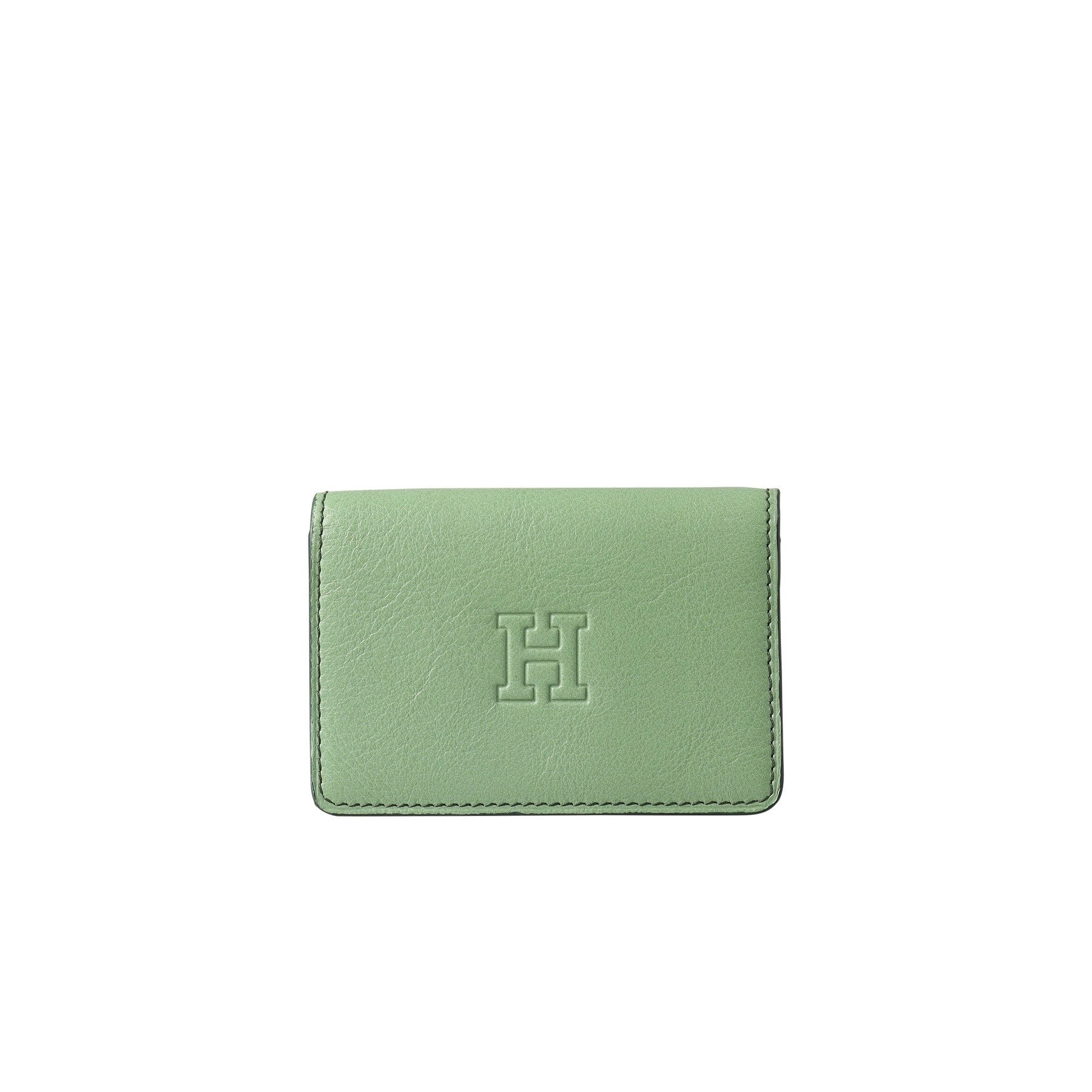 ヒロフ HIROFU 【センプレ】名刺入れ レザー 本革（商品番号：P25-50309） （メンソール(626)） メンソール(626)