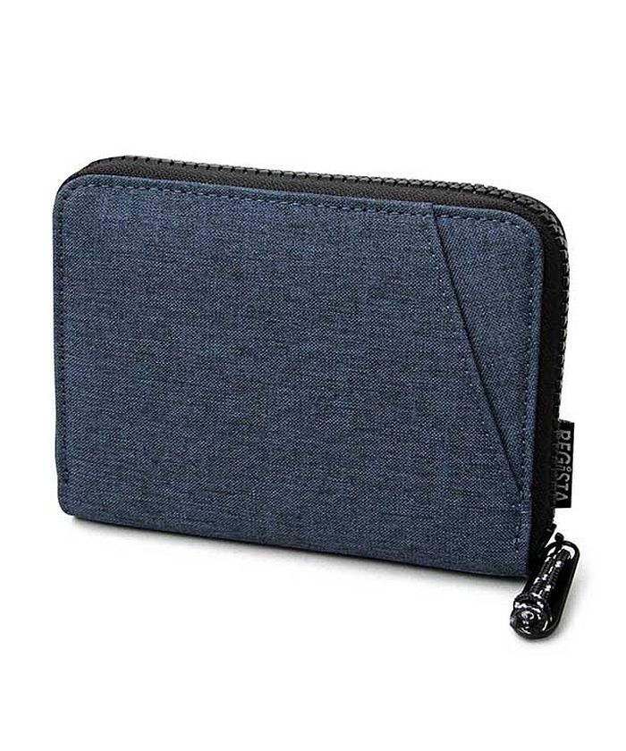 GENELESS Bi-fold Wallet for Men with Coin Pocket, Bill Compartment, Card Holder, Wallet, Simple, Stylish, Round Zipper nylon Gift black gray Bra