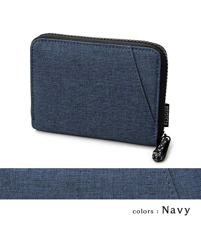 GENELESS Bi-fold Wallet for Men with Coin Pocket, Bill Compartment, Card Holder, Wallet, Simple, Stylish, Round Zipper nylon Gift black gray Bra