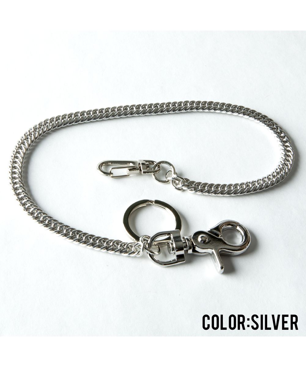 ジェネレス GENELESS ウォレットチェーン 財布 メンズ キーチェーン ウォレットロープ ウォレットコード 合金 ウォレット