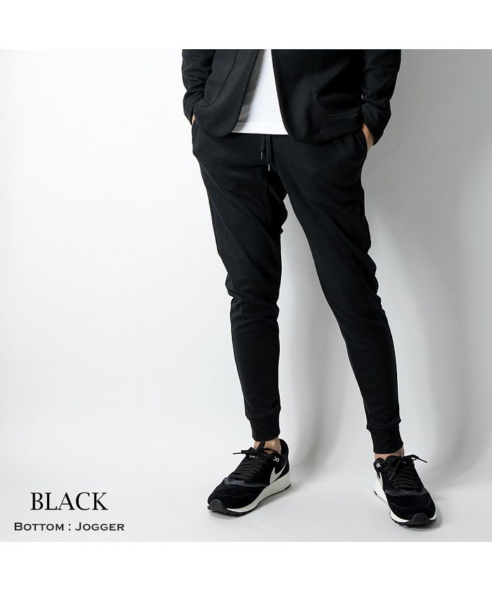ジェネレス GENELESS スウェットパンツ メンズ パンツ ストレッチ ボトムス ジョガーパンツ テーパードパンツ スリム スウェット