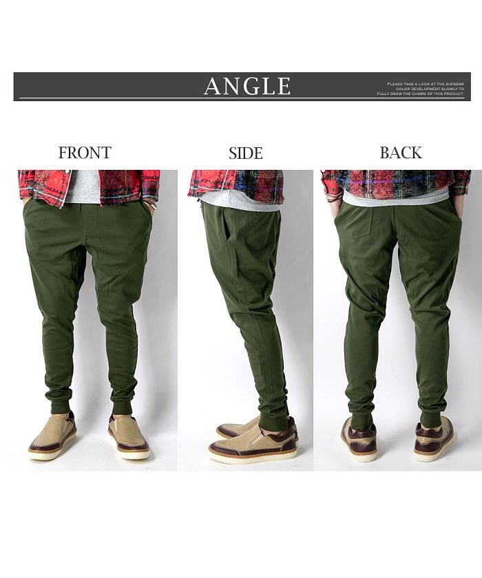 ジェネレス GENELESS サルエパンツ メンズ パンツ ストレッチ ズボン ボトムス ジョガーパンツ カーゴ スウェットパンツ