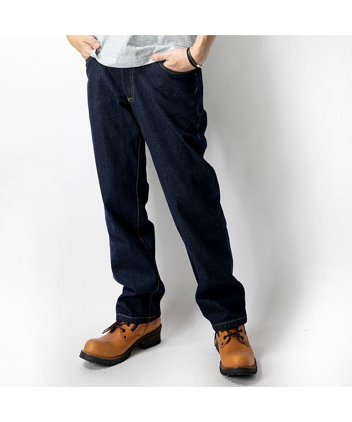 ジェネレス GENELESS デニムパンツ ジーンズ メンズ ストレート レギュラー 綿100％ コットン ボトムス ジーパン オールシーズン