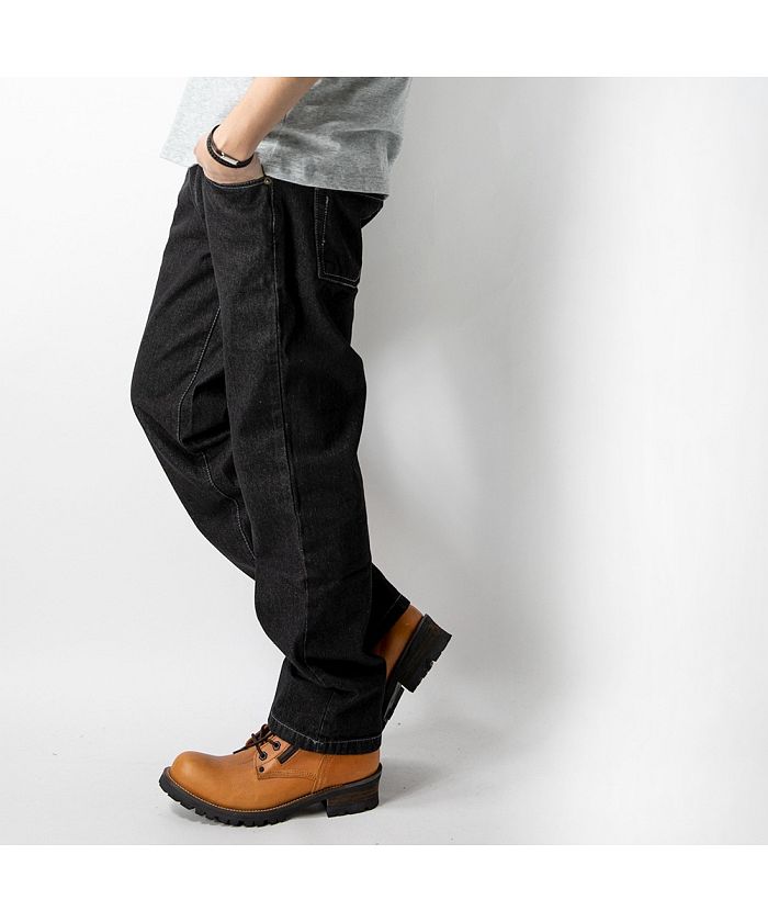ジェネレス GENELESS デニムパンツ ジーンズ メンズ ストレート レギュラー 綿100％ コットン ボトムス ジーパン オールシーズン