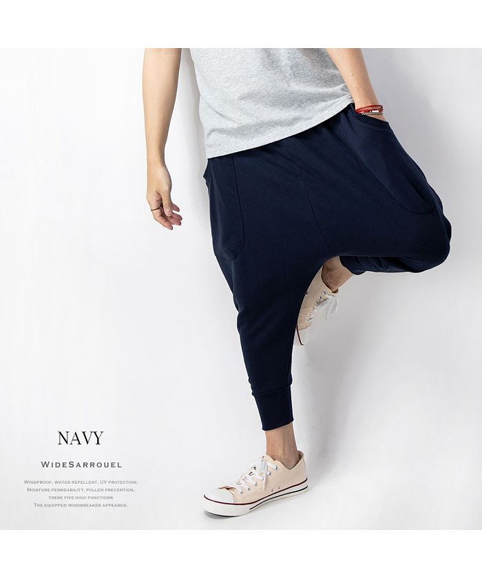 ジェネレス GENELESS スウェットパンツ メンズ バルーンパンツ スウェット パンツ ジョガーパンツ サルエル クロップド