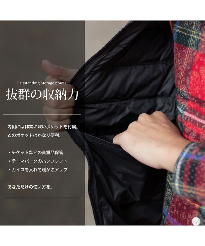 ジェネレス GENELESS ダウンベスト インナーダウン ベスト メンズ 秋 冬 軽量 防寒 Vネック アメカジ アウター ウルトラライト ジレ アウトドア おしゃれ 撥水 スーツ