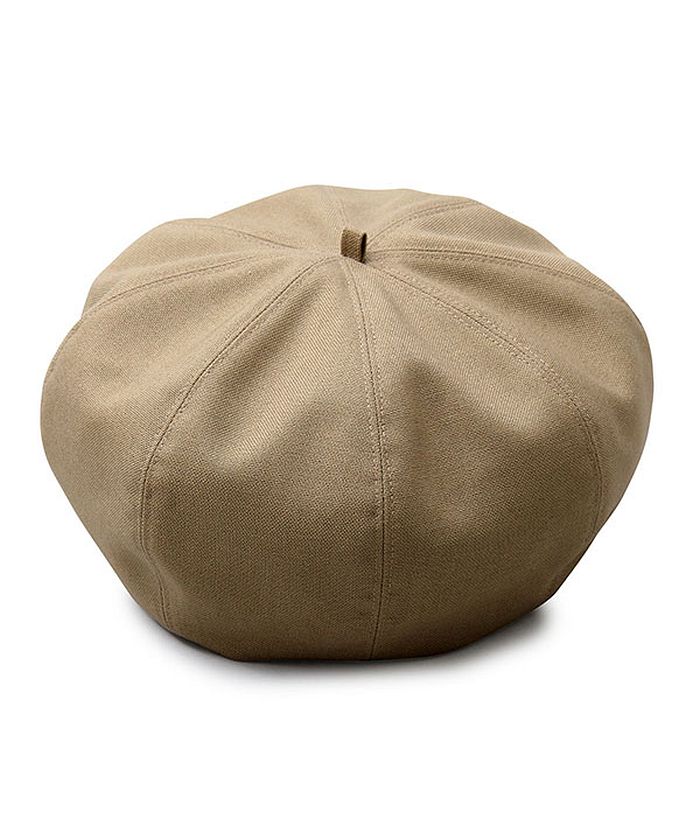 GENELESS Beret Men's Beret Women's Beret Made in Japan Domestic Hat Plain Simple Face-Slimming Effect cotton All-Season Material Size Adjustment black gray beige