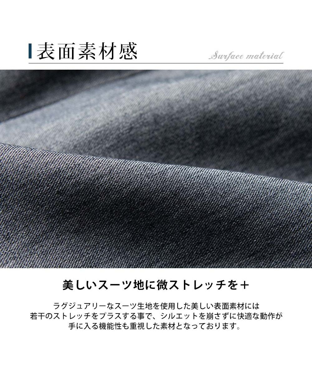 ジェネレス GENELESS テーラードジャケット メンズ ストレッチ テーラード ジャケット ブレザー シンプル ブルゾン カジュアル （ブラック） ブラック
