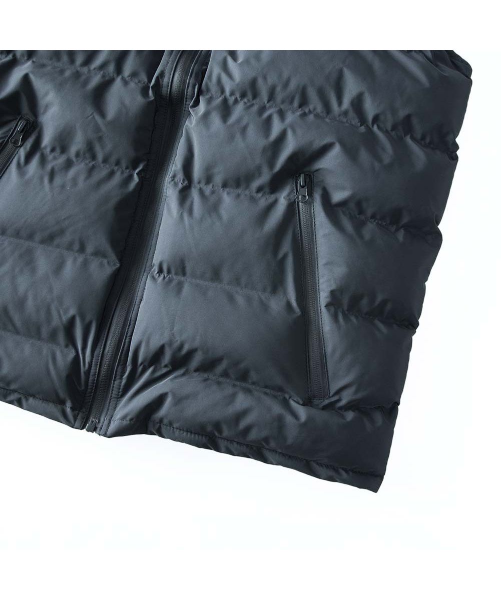 ジェネレス GENELESS ベスト メンズ ダウン ダウンベスト 暖かい 中綿ベスト 秋冬 アウター 中綿 ブルゾン シームレス （カーキ） カーキ