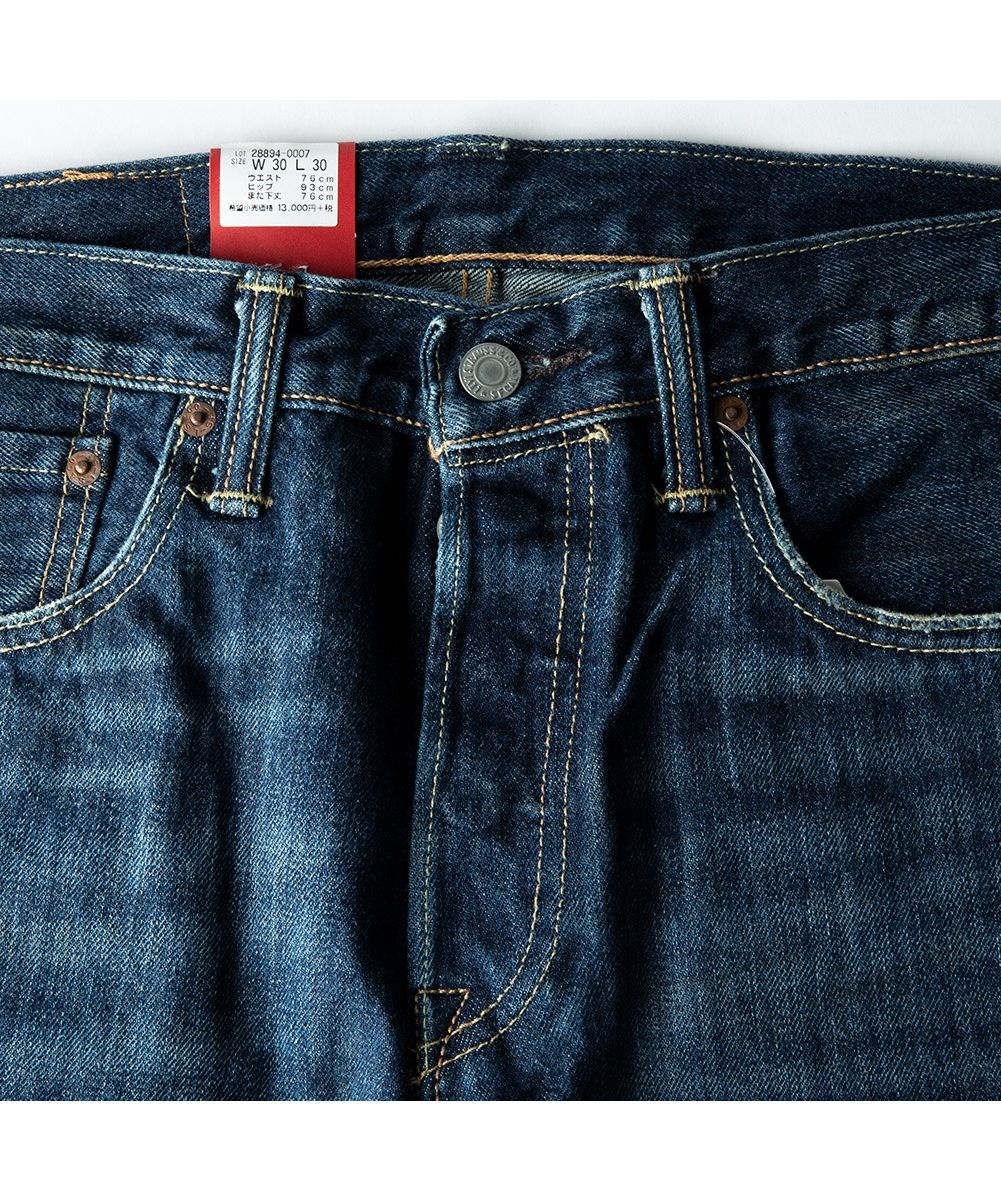 ジェネレス GENELESS リーバイス デニム メンズ ジーパン 501 Levis デニムパンツ ジーンズ ストレート （0007.ミッドユーズド） 0007.ミッドユーズド
