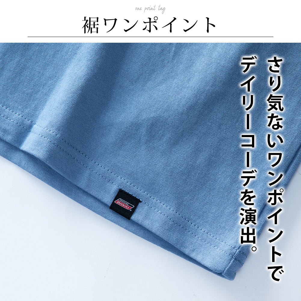 メンズ 半袖 tシャツ バックプリント ディッキーズ 半袖tシャツ 夏 Tシャツ 綿100 GENUINE クルーネック プリント コットン トップス イエロー ストリート 40.グリーン