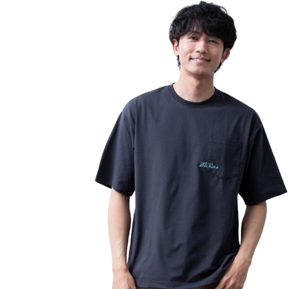 ジェネレス GENELESS tシャツ 半袖 クルーネック ディッキーズ 胸ポケット 刺繍 GENUINE アメカジ Tシャツ 半袖tシャツ 春夏 ホワイト ドライ スミクロ 夏 大きいサイズ グレージュ （48.スミクロ） 48.スミクロ
