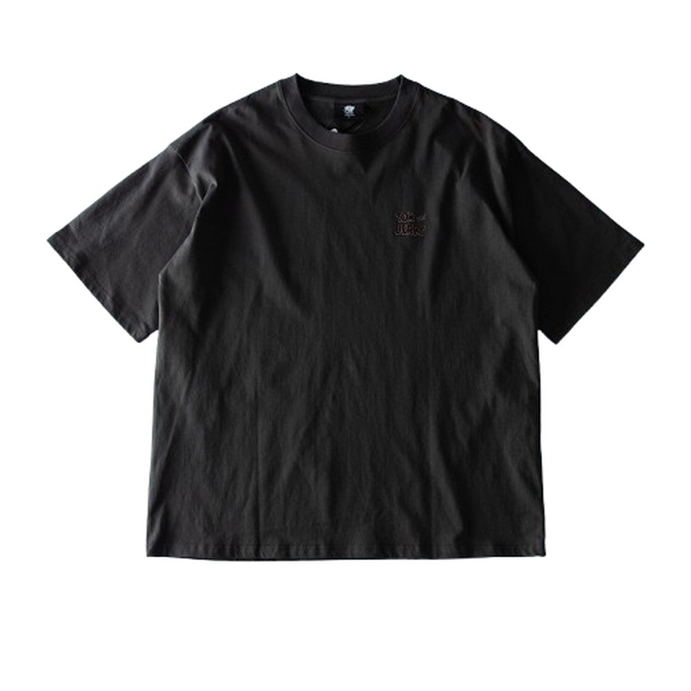 ジェネレス GENELESS tシャツ メンズ 半袖 キャラクター トムとジェリー 半袖tシャツ アニメ トムジェリ プリントT 綿100 Tシャツ 紺 アメカジ 全2色 プリント パープル 春 スミクロ （A/48.スミクロ） A/48.スミクロ