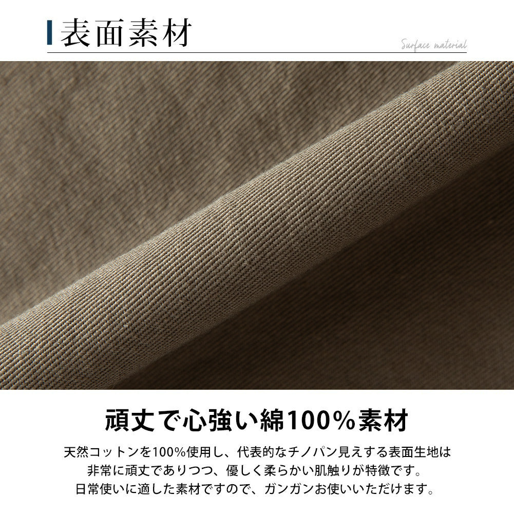 ジェネレス GENELESS ハーフパンツ メンズ ファーストダウン 短パン ミリタリー ゆったり 涼しい 綿100 膝丈 大きいサイズ ショートパンツ 綿 夏 全3色 おしゃれ メンズファッション シンプル （B/54.カーキ） B/54.カーキ