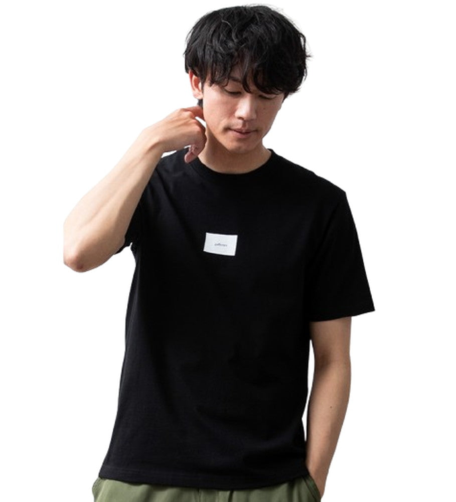 ジェネレス GENELESS tシャツ メンズ 半袖 Tシャツ 綿100 プリントTシャツ クルーネック カットソー おしゃれ プリント 夏 グラフィック アメカジ 全7柄 ロゴ 春 カジュアル お洒落 （D/01.ブラック） D/01.ブラック