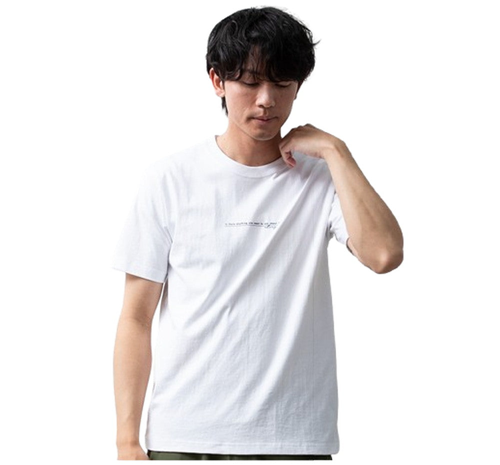 ジェネレス GENELESS tシャツ メンズ 半袖 Tシャツ 綿100 プリントTシャツ クルーネック カットソー おしゃれ プリント 夏 グラフィック アメカジ 全7柄 ロゴ 春 カジュアル お洒落 （F/06.ホワイト） F/06.ホワイト