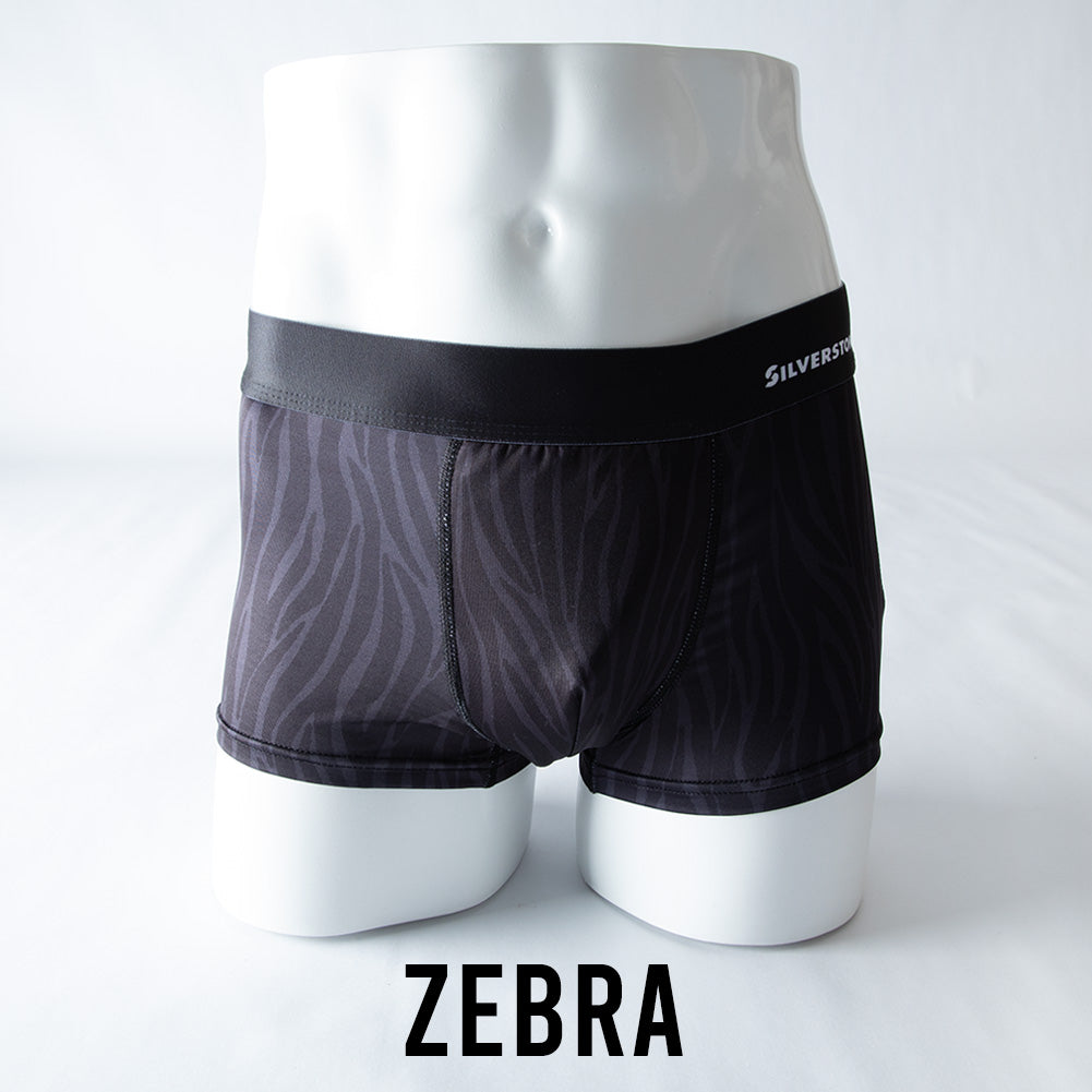 ジェネレス GENELESS ボクサーパンツ メンズ 下着 吸水速乾 消臭 吸水パット付き ストレッチ ボクサー パンツ インナー メンズインナー ブリーフ 総柄 無地 全3色 防水パット アンダーウェア 【返品不可商品】 （ボタニカル） ボタニカル
