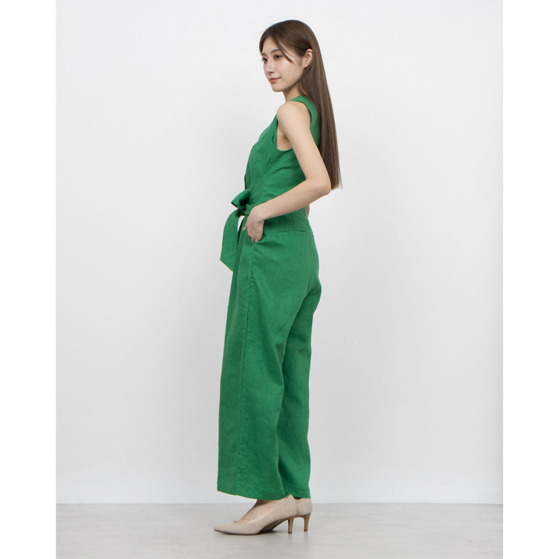 ホブズ HOBBS MELODIE JUMPSUIT （GRREN） GRREN