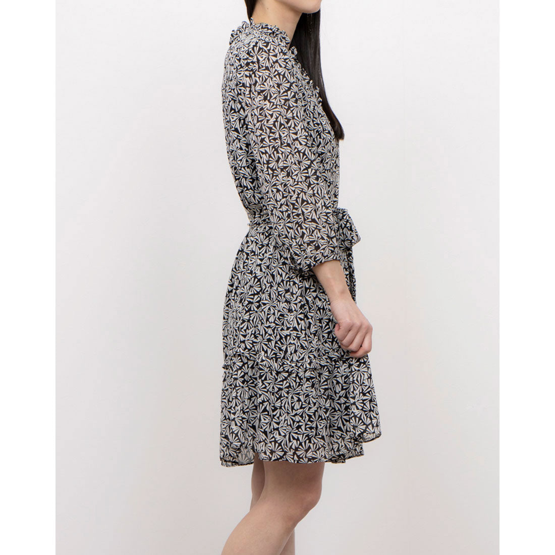 ホブズ HOBBS POLLY DRESS （NAVY CREAM） NAVY CREAM