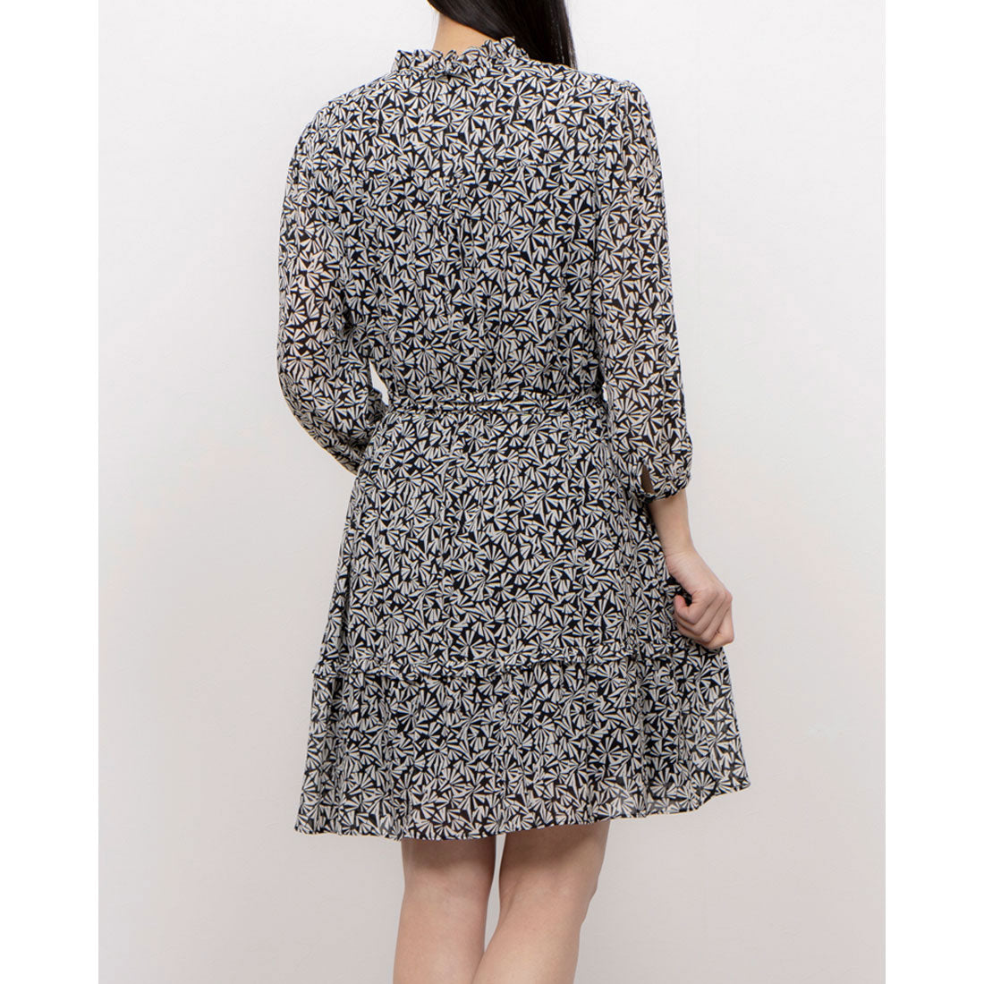 ホブズ HOBBS POLLY DRESS （NAVY CREAM） NAVY CREAM