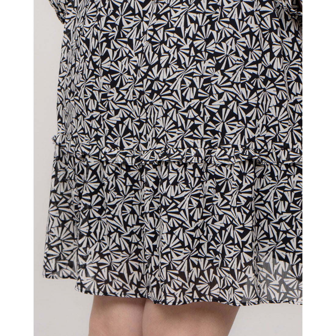 ホブズ HOBBS POLLY DRESS （NAVY CREAM） NAVY CREAM