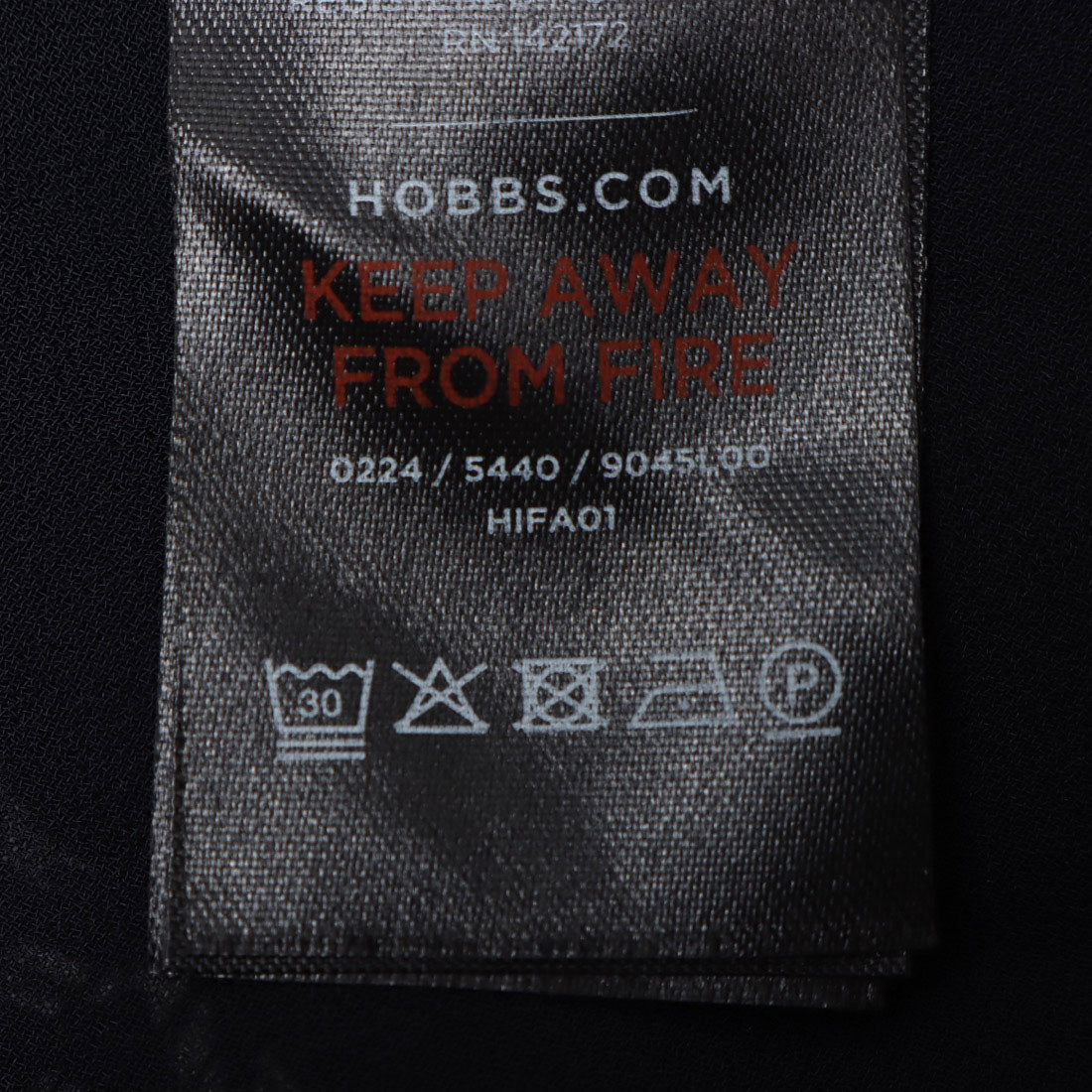 ホブズ HOBBS POLLY DRESS （NAVY CREAM） NAVY CREAM