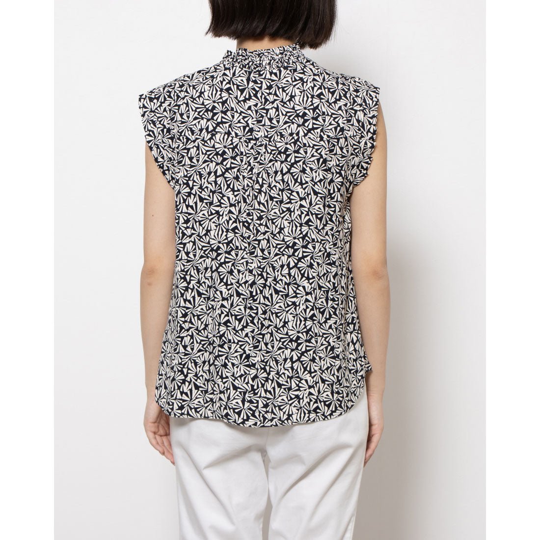 ホブズ HOBBS HILDA TOP （NAVY MULTI） NAVY MULTI