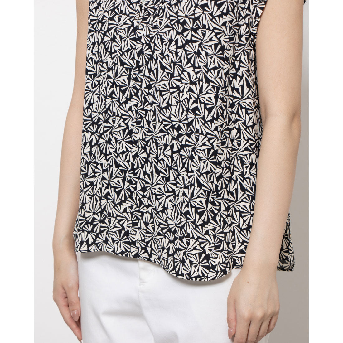ホブズ HOBBS HILDA TOP （NAVY MULTI） NAVY MULTI