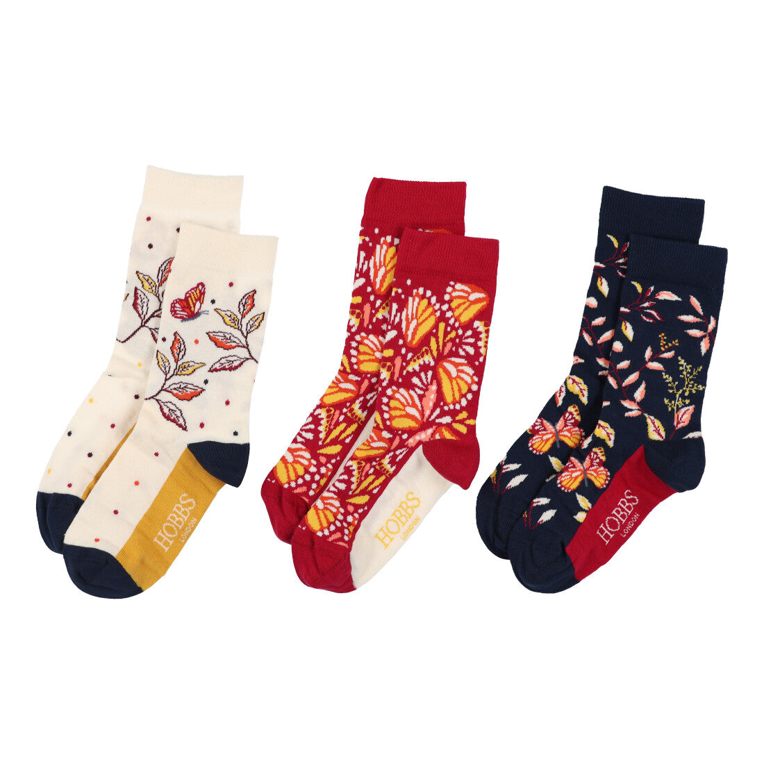 ホブズ HOBBS BUTTERFLY SOCK SET （MULTI） MULTI