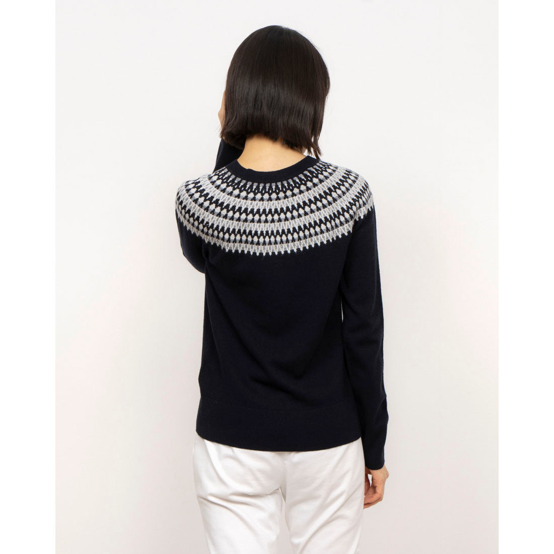 ホブズ HOBBS GRETA LUREX JUMPER （NAVY MULTI） NAVY MULTI