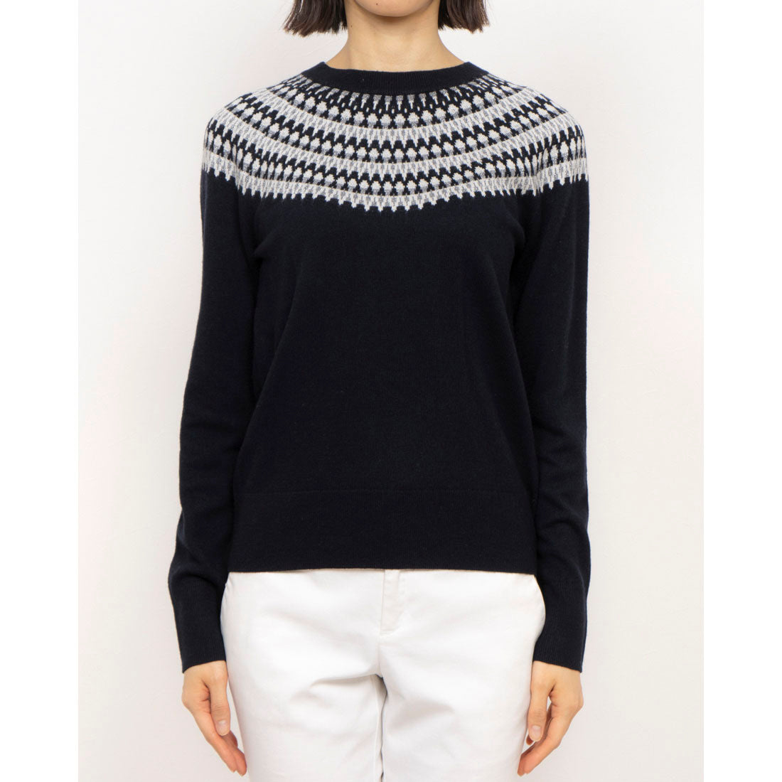 ホブズ HOBBS GRETA LUREX JUMPER （NAVY MULTI） NAVY MULTI