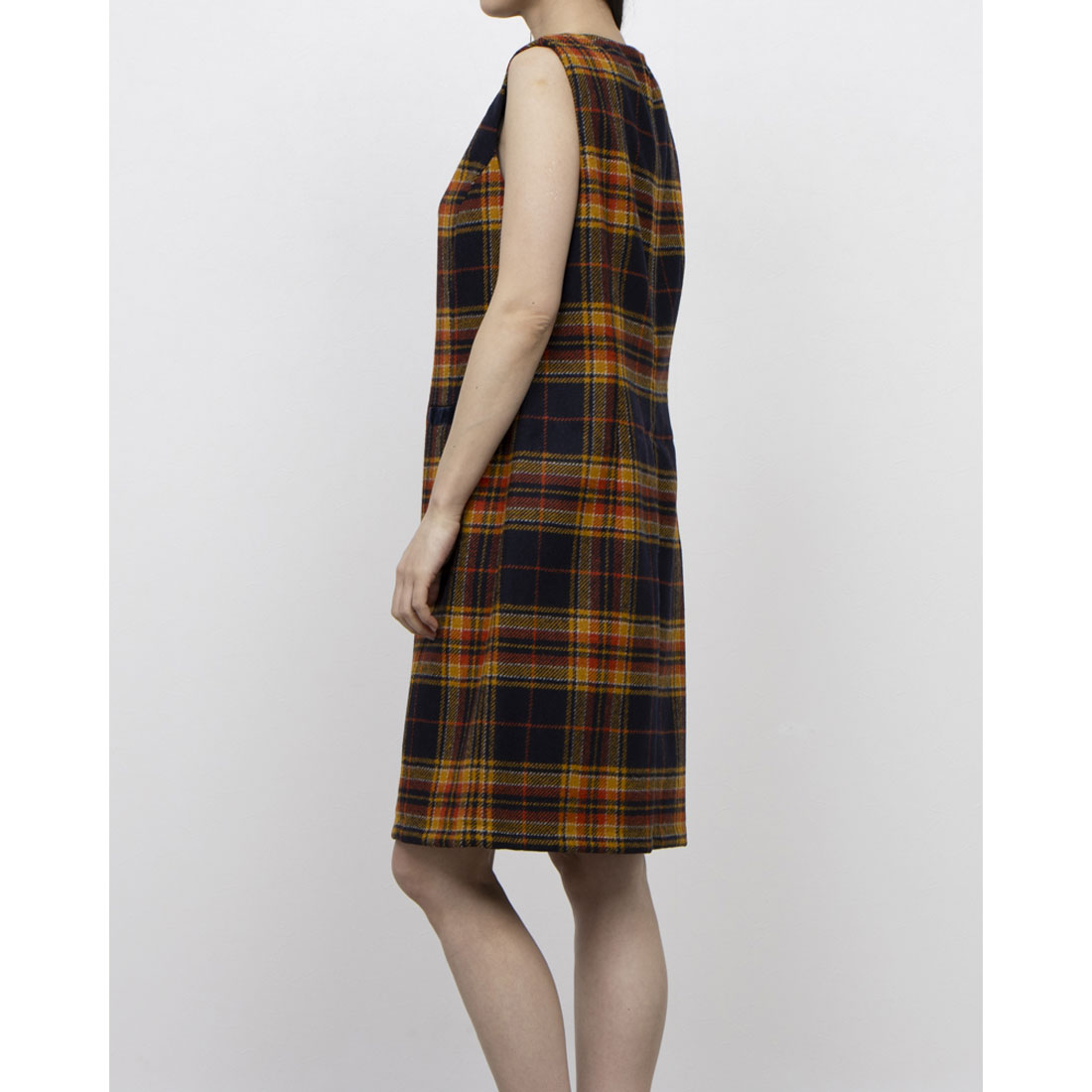 ホブズ HOBBS MARGOT DRESS （NAVY OCHRE） NAVY OCHRE