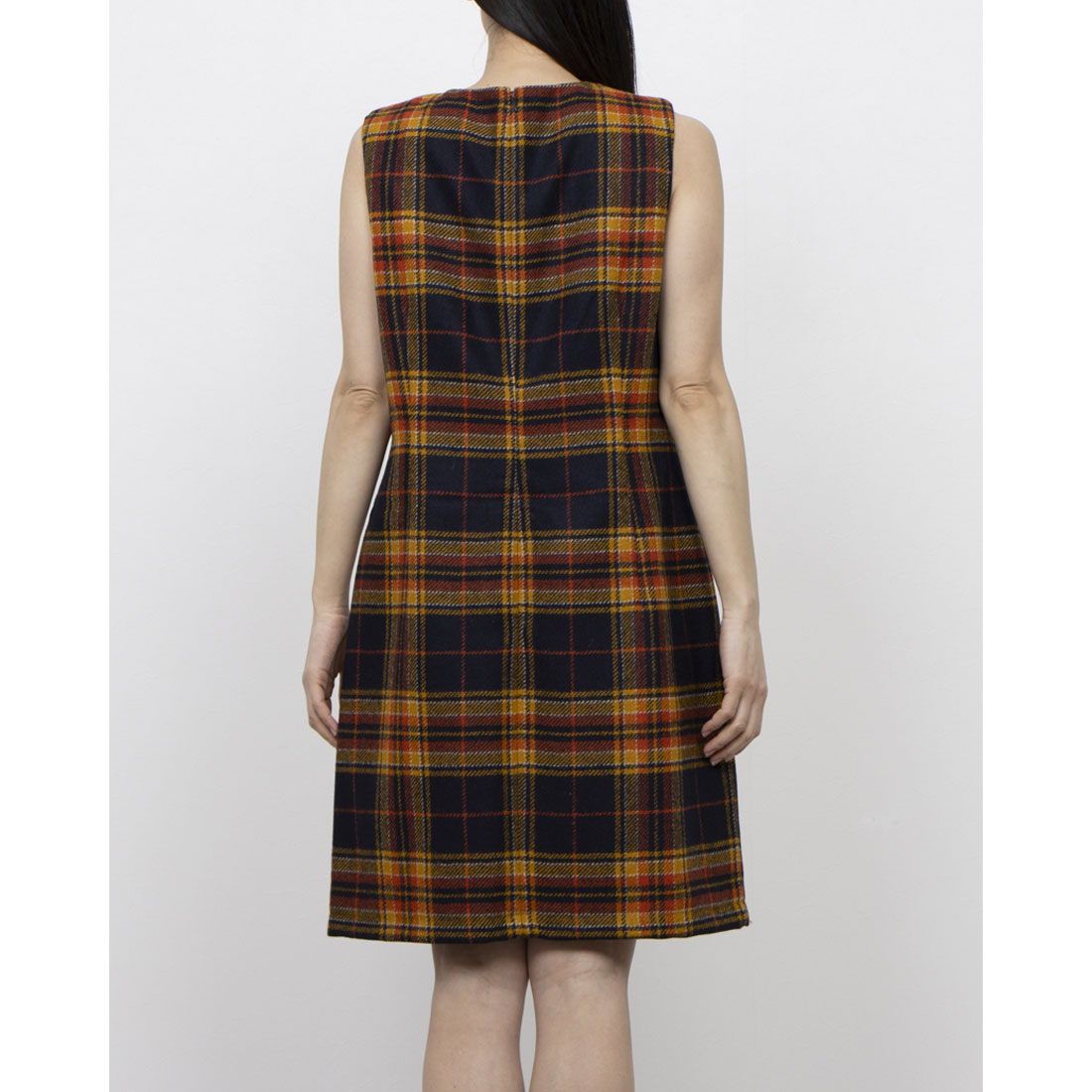 ホブズ HOBBS MARGOT DRESS （NAVY OCHRE） NAVY OCHRE
