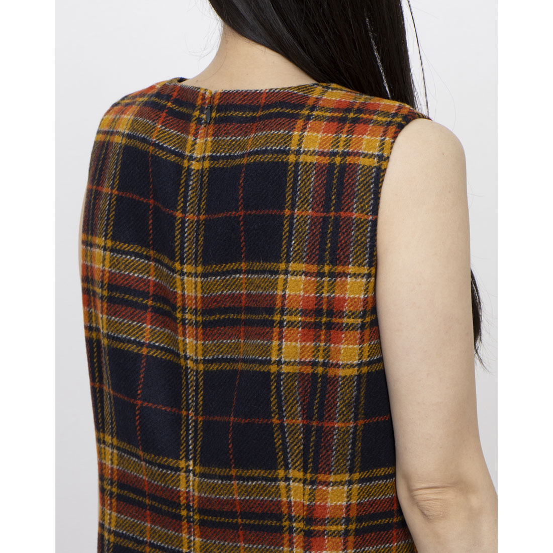 ホブズ HOBBS MARGOT DRESS （NAVY OCHRE） NAVY OCHRE
