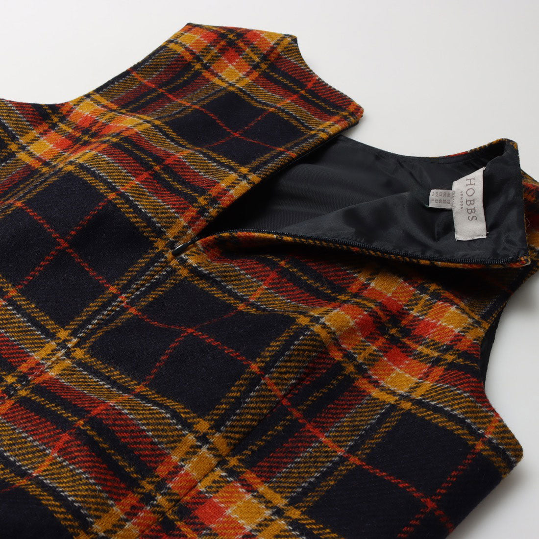 ホブズ HOBBS MARGOT DRESS （NAVY OCHRE） NAVY OCHRE