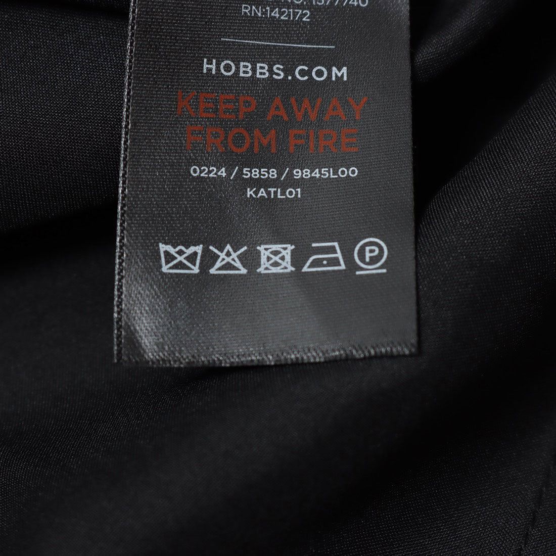 ホブズ HOBBS MARSHA DRESS （BLACK） BLACK