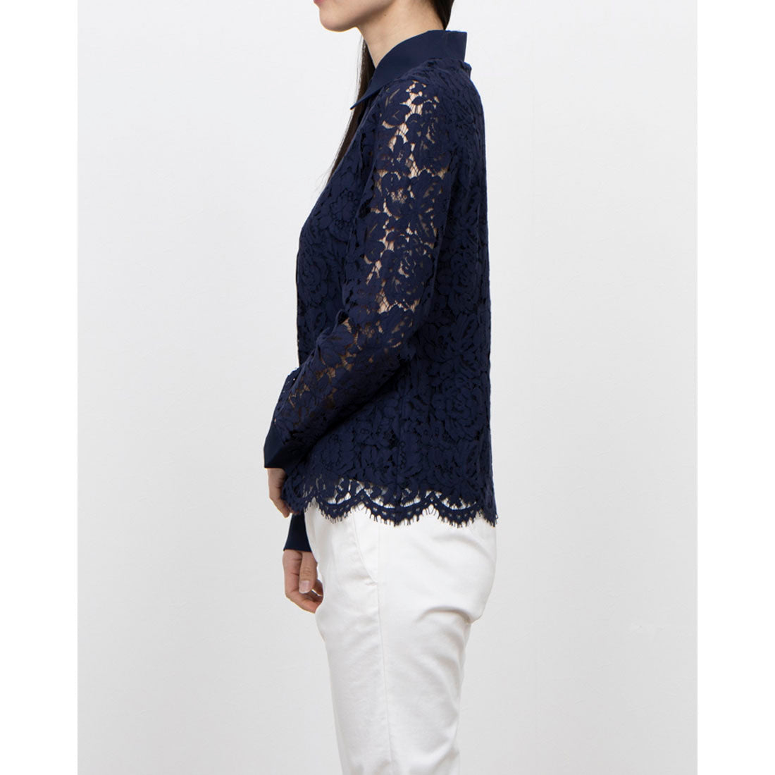 ホブズ HOBBS CLAIRE LACE SHIRT （MIDNIGHT NAVY） MIDNIGHT NAVY