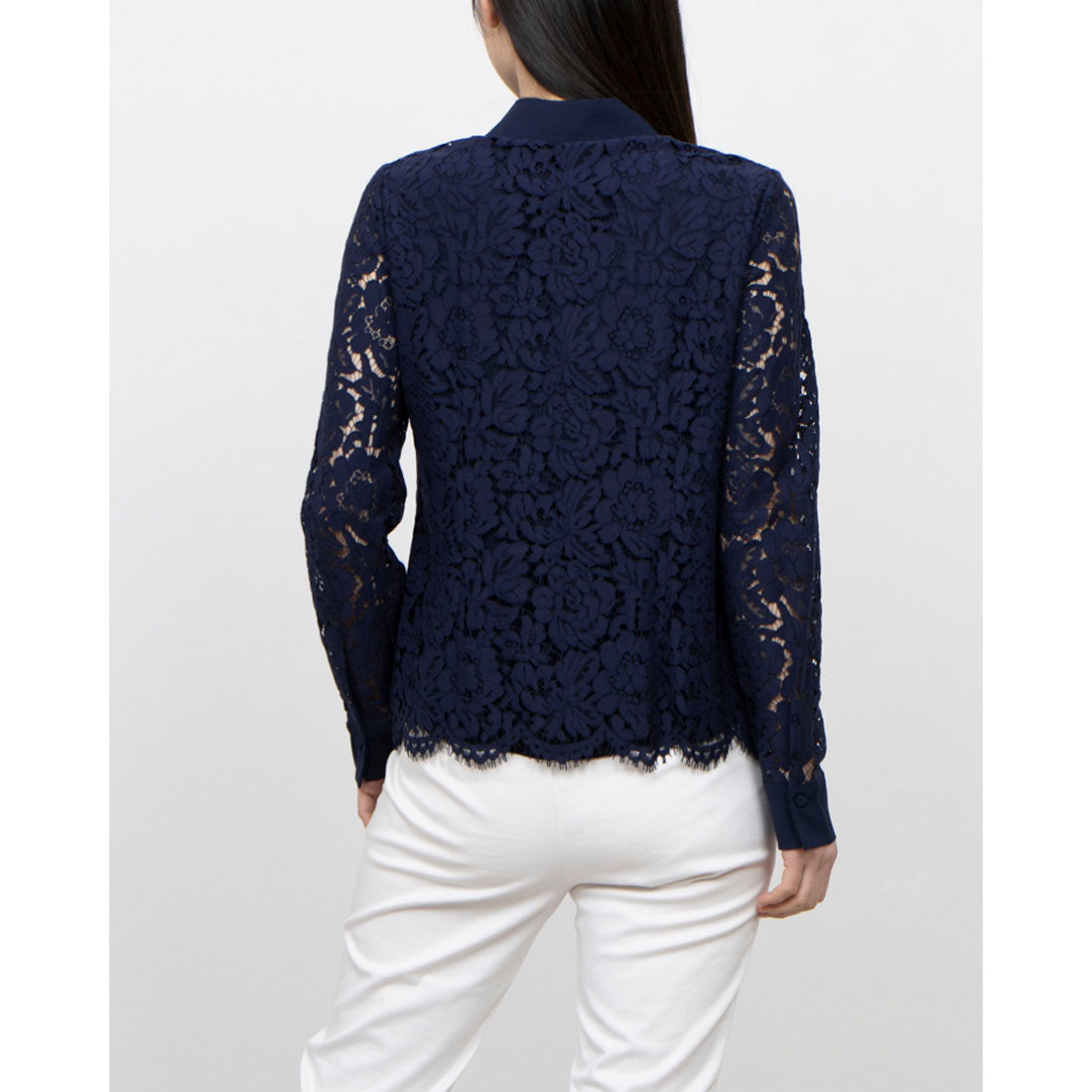 ホブズ HOBBS CLAIRE LACE SHIRT （MIDNIGHT NAVY） MIDNIGHT NAVY