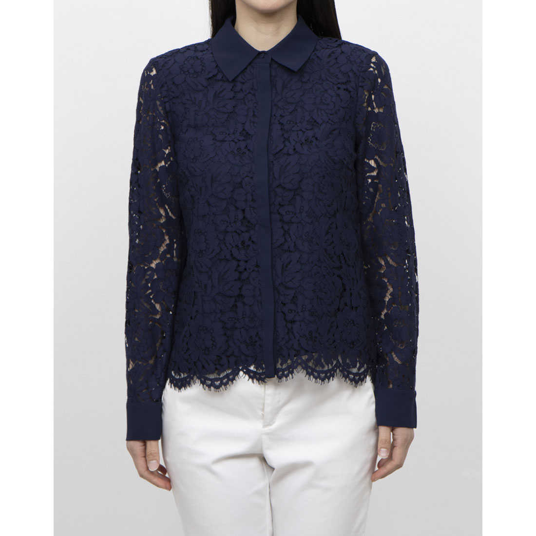 ホブズ HOBBS CLAIRE LACE SHIRT （MIDNIGHT NAVY） MIDNIGHT NAVY