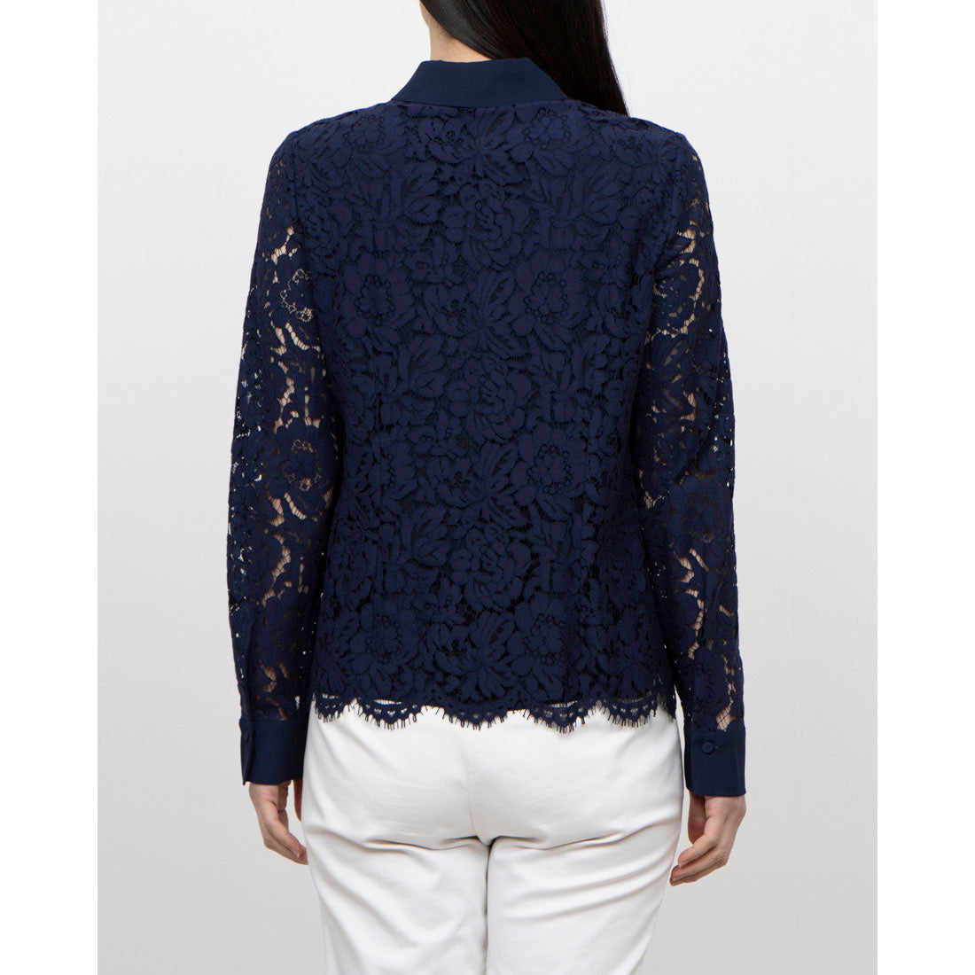 ホブズ HOBBS CLAIRE LACE SHIRT （MIDNIGHT NAVY） MIDNIGHT NAVY
