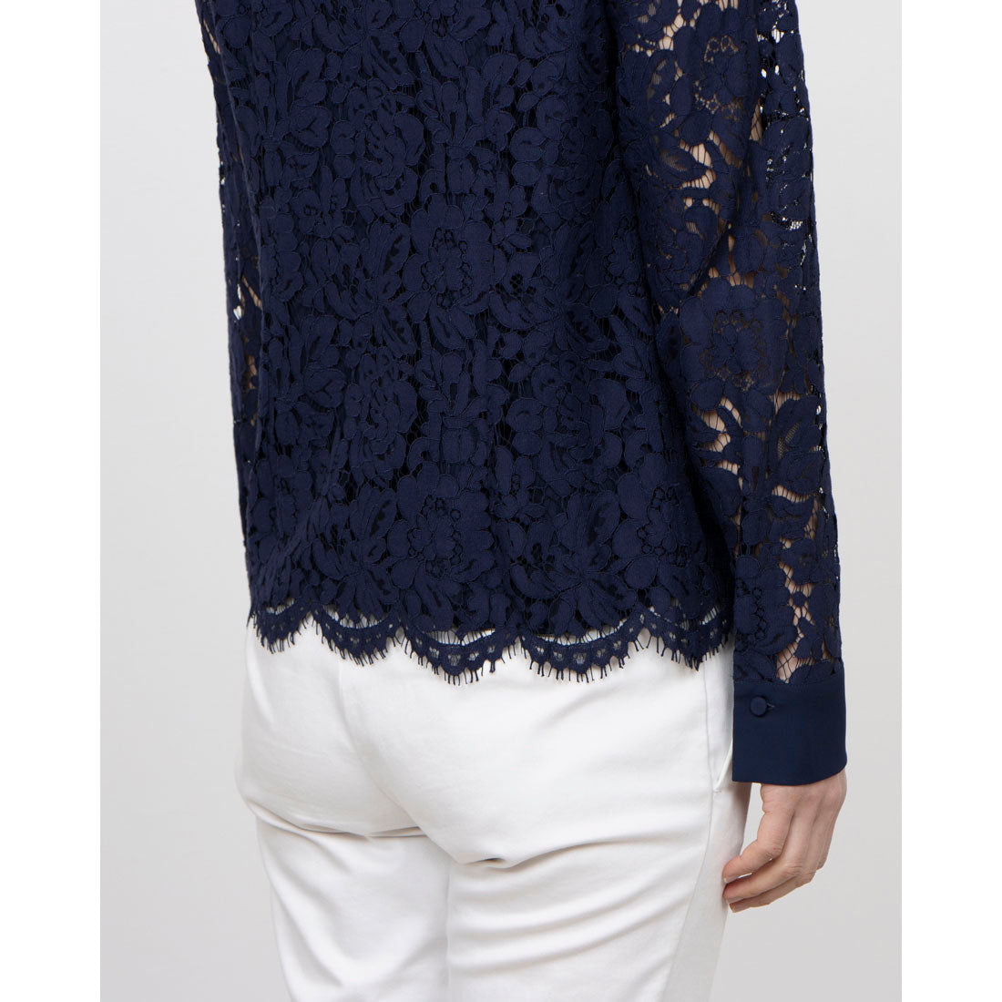ホブズ HOBBS CLAIRE LACE SHIRT （MIDNIGHT NAVY） MIDNIGHT NAVY