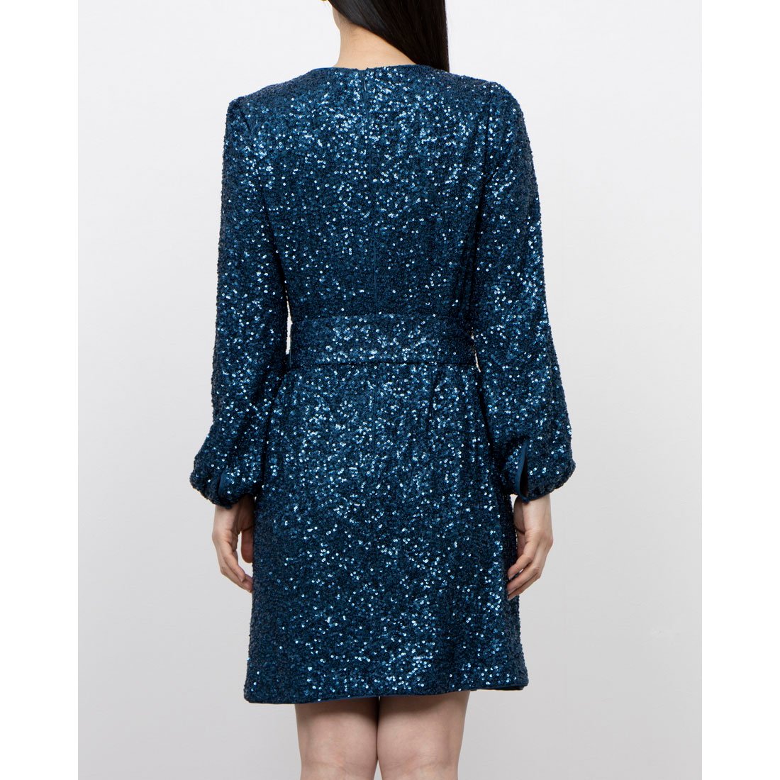 ホブズ HOBBS BETTE SEQUIN DRESS （RIVERSIDE BLUE） RIVERSIDE BLUE