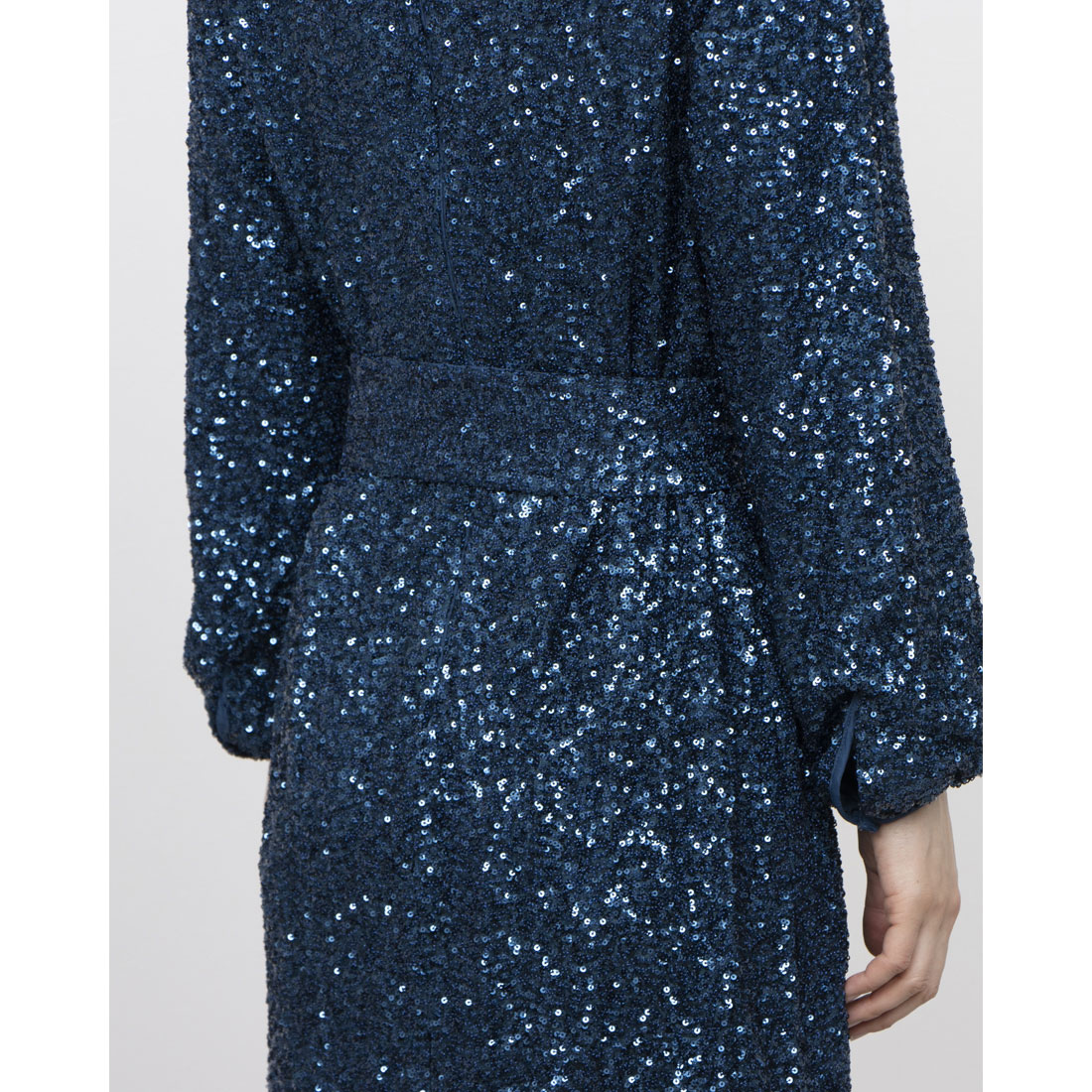 ホブズ HOBBS BETTE SEQUIN DRESS （RIVERSIDE BLUE） RIVERSIDE BLUE