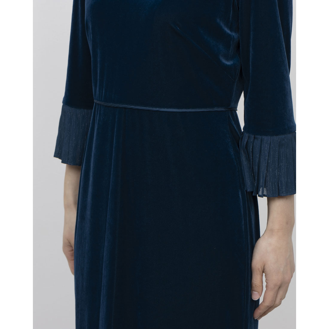 ホブズ HOBBS MARY VELVET DRESS （RIVERSIDE BLUE） RIVERSIDE BLUE