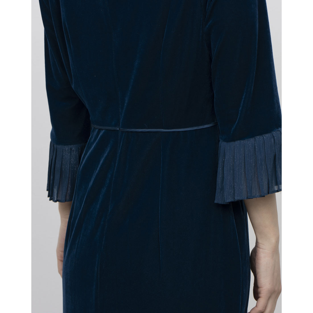 ホブズ HOBBS MARY VELVET DRESS （RIVERSIDE BLUE） RIVERSIDE BLUE