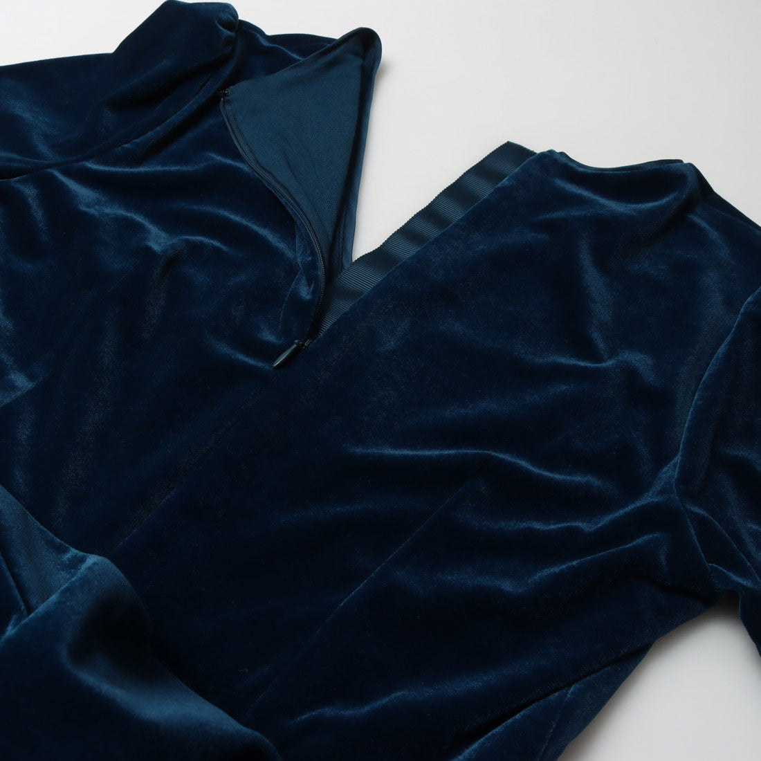 ホブズ HOBBS MARY VELVET DRESS （RIVERSIDE BLUE） RIVERSIDE BLUE