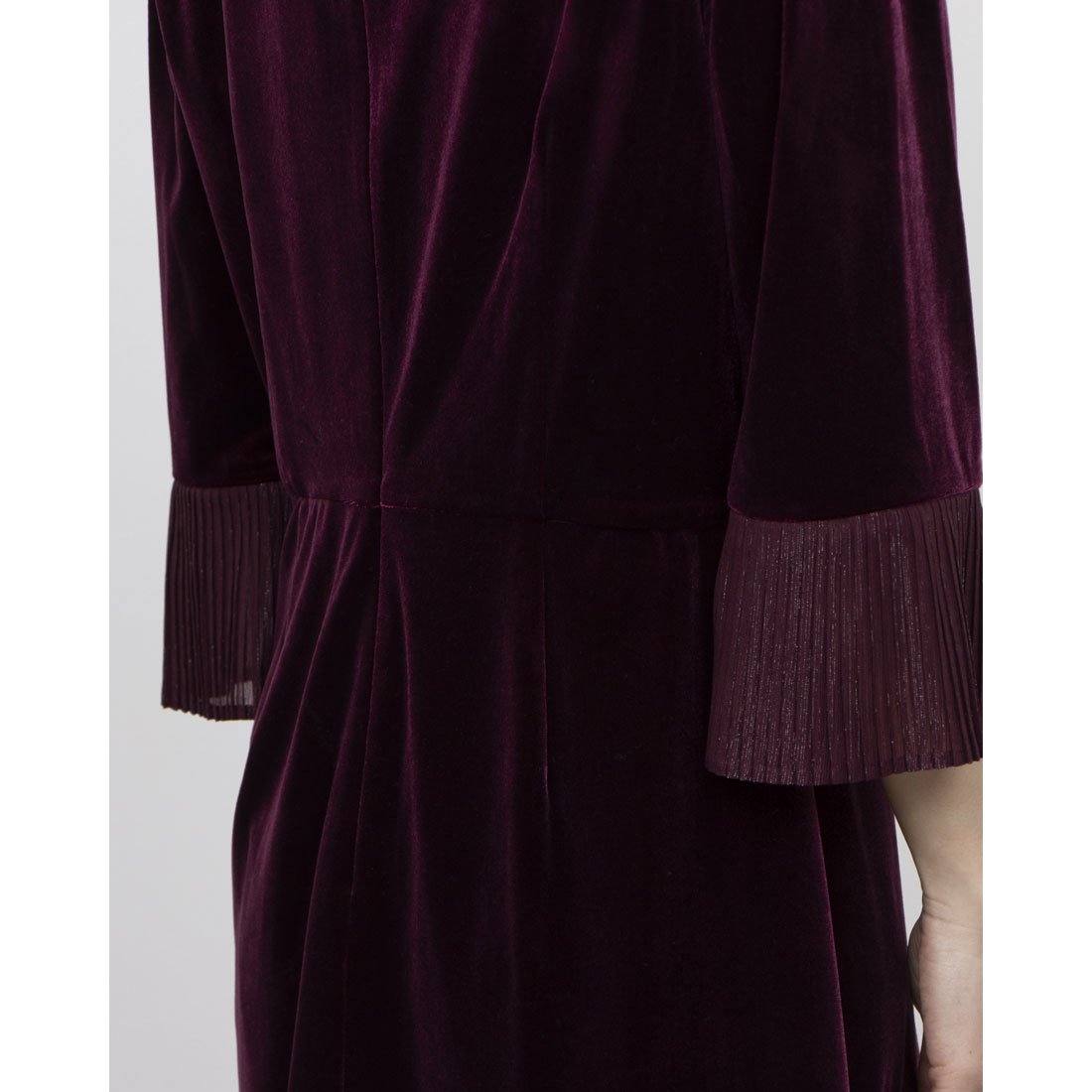 ホブズ HOBBS ASHLEY VELVET DRESS （WARM PLUM） WARM PLUM